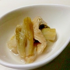 ずいきのあく抜き